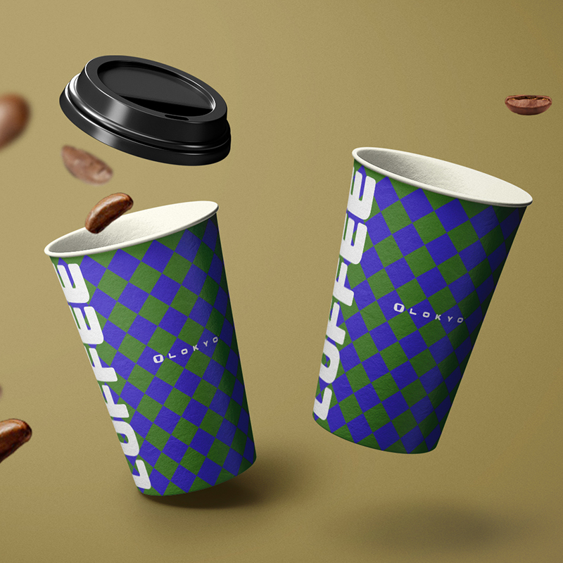 Wholesale Single Wall Coffee Paper Cups Custom