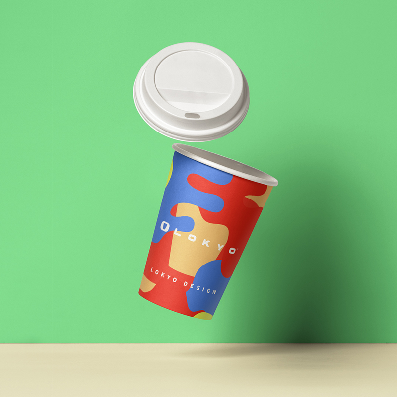 Wholesale Coffee Paper Cups Single Wall Custom Design