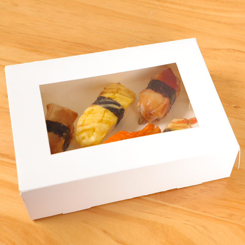 Paper Sushi Box with Window