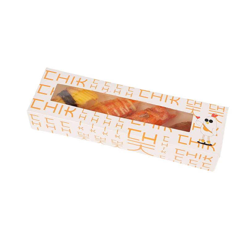 Paper Sushi Box with Window