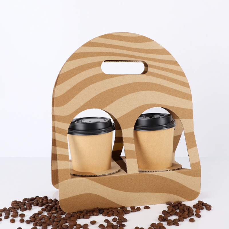 custom fold away cup carrier