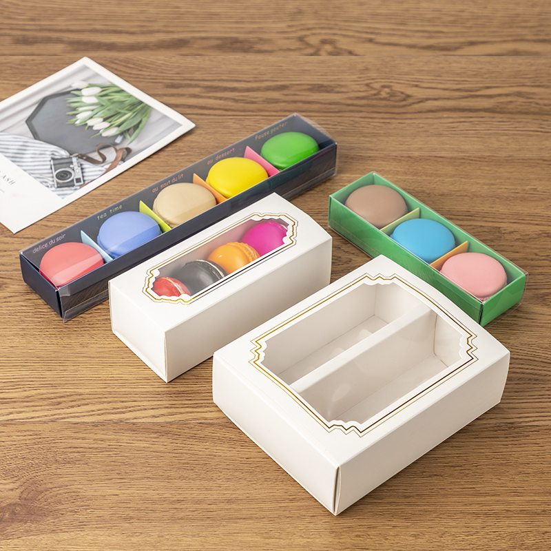 Custom Macaroon Box Packaging