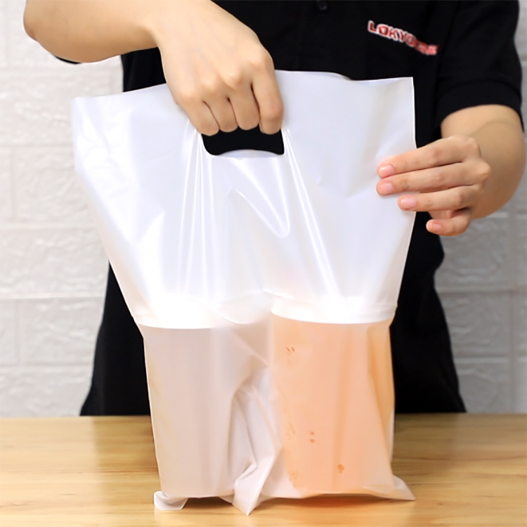 PLA Takeaway Packaging Bag Wholesale Custom Printed Logo