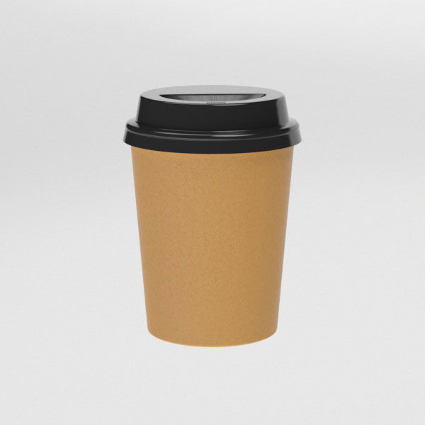 Wholesale Coffee Paper Cups Single Wall Custom Design