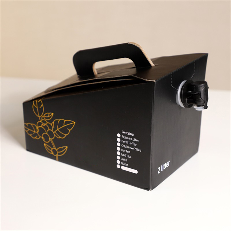 black coffee box