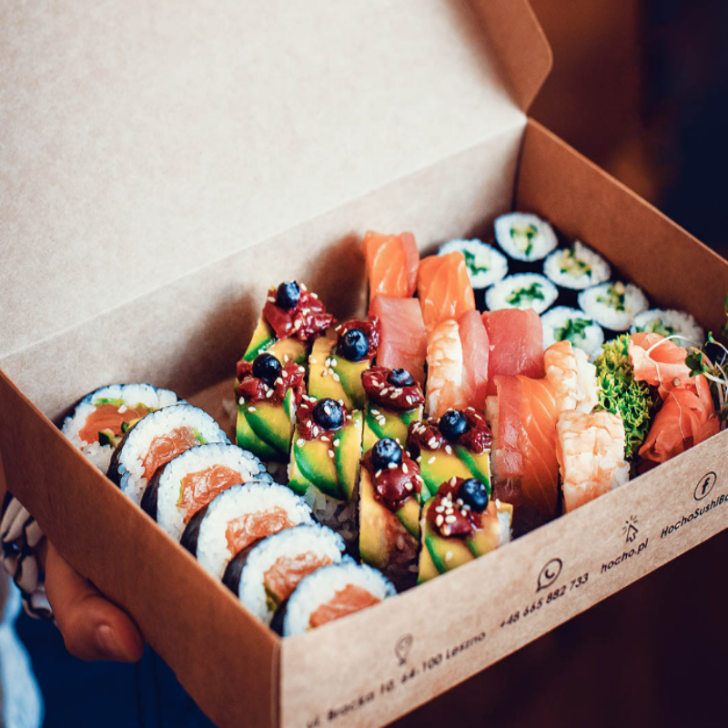 paper sushi box