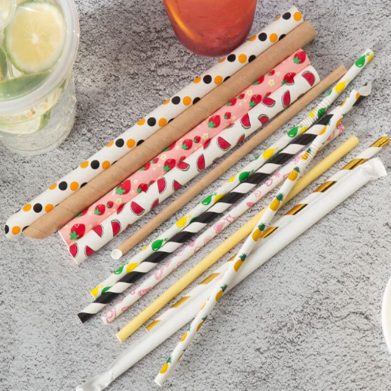 paper drinking straws